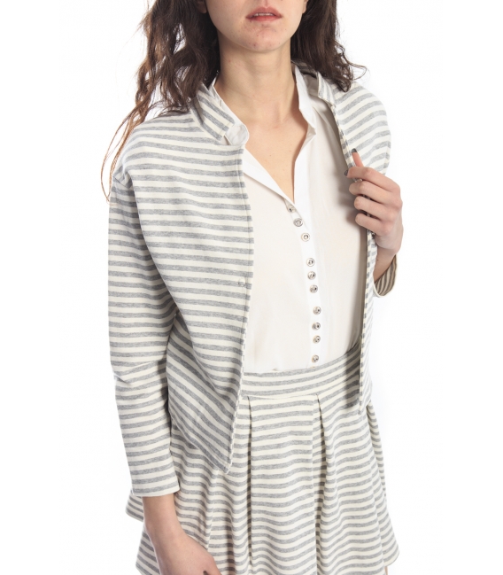 SUSY MIX Jacket with stripes COLORS Art. 50187 NEW