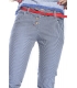 ZIMO Jeans boyfriend baggy with stripes FANTASY Art. 31062 NEW
