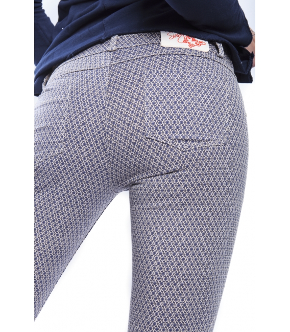 SUSY MIX Jeans slim fit FANTASY PRINT Art. 427 NEW