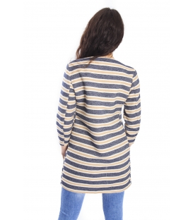 SUSY MIX Coat with stripes FANTASY Art. 1284 NEW