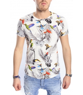 ANTONY MORATO T-shirt with FANTASY print CARTA MMKS00577 