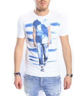 ANTONY MORATO T-shirt con stampa BIANCO MMKS00565