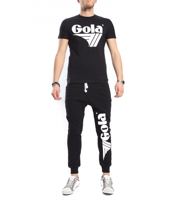 GOLA Pants with print BLACK GOU306