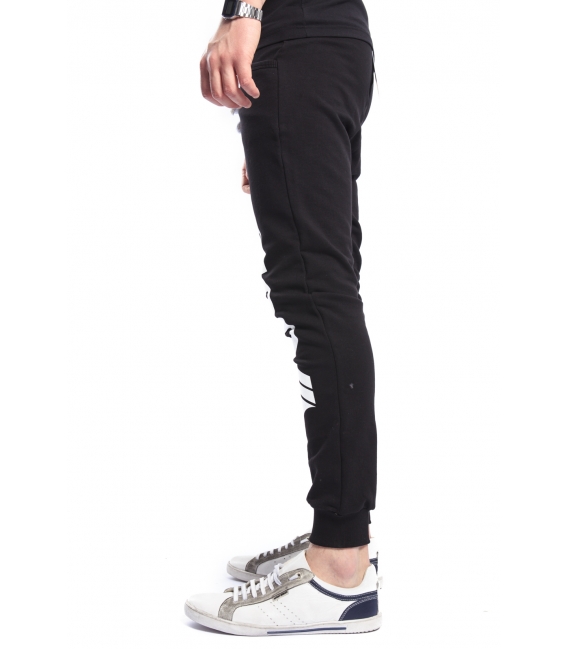 GOLA Pantaloni in felpa con stampa BLACK GOU306