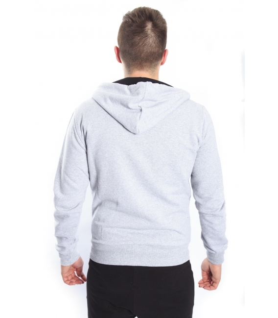 GOLA Sweatshirt with hood and zip GREY GOU301