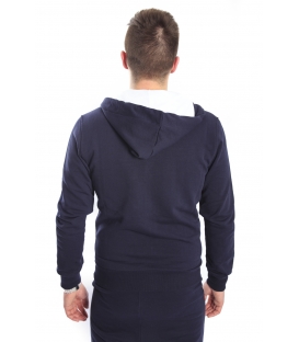 GOLA Sweatshirt with hood and zip BLUE GOU301