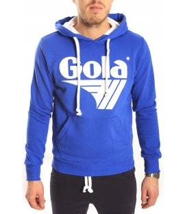 GOLA Felpa con cappuccio e stampa BLUE SHOCK GOU300