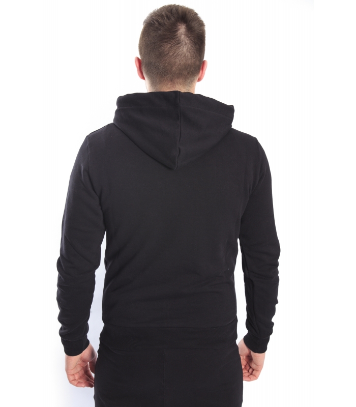 GOLA Felpa con cappuccio e stampa BLACK GOU300