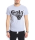 GOLA T-shirt with print GREY GOU303