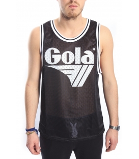 GOLA Canotta a rete con stampa BLACK GOU311