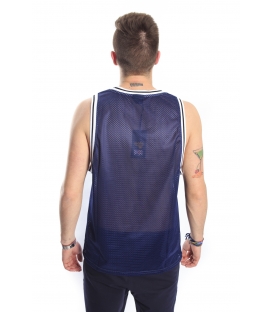 GOLA Tank / T-shirt perforated with print BLUE GOU311