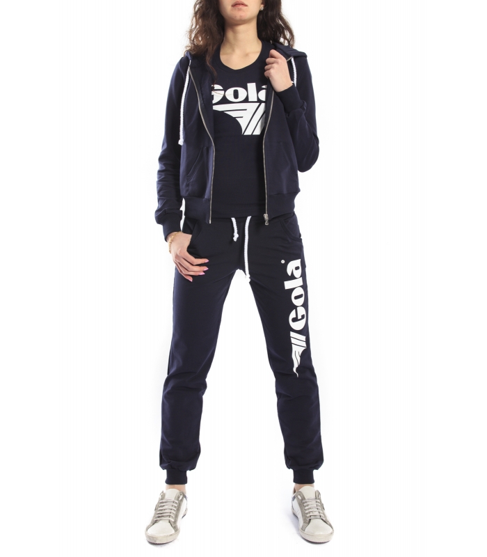 GOLA Pantalone in felpa con scritta BLU GOD161