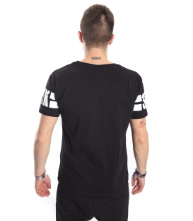 STK SUPER TOKYO T-shirt con stampa NERO STK1140