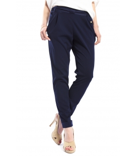 RINASCIMENTO Pants boyfriend baggy BLUE Art. CFC0066465003