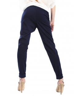 RINASCIMENTO Pants boyfriend baggy BLUE Art. CFC0066465003