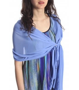 RINASCIMENTO Shawl LIGHT BLUE Art. CFC67427003