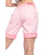 MARYLEY Shorts boyfriend baggy WASHED PINK B88S