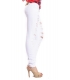 DENNY ROSE Jeans with rips WHITE 46DR21001