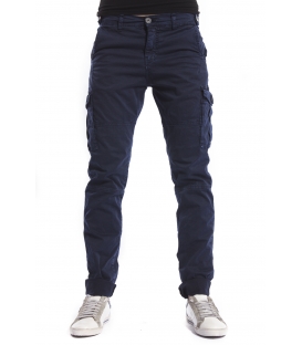 DISPLAJ Jeans con tasconi KOMBAT color BLUE 