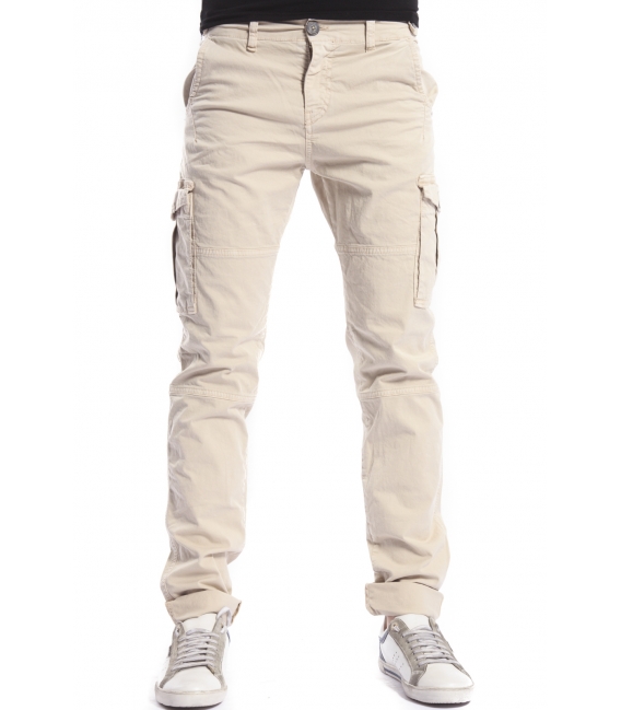 DISPLAJ -30% Jeans con tasconi KOMBAT color BEIGE