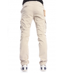 DISPLAJ Jeans with pockets KOMBAT color BEIGE