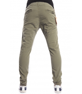 DISPLAJ Pants cinos KINOS FIL color GREEN