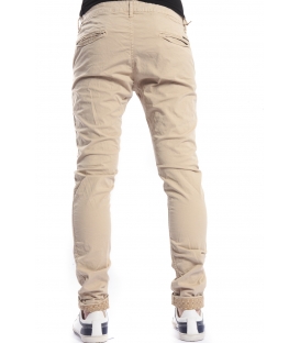 DISPLAJ Pants cinos KINOS FIL color BEIGE