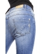 MARYLEY Jeans boyfriend baggy DENIM 4 buttons B561