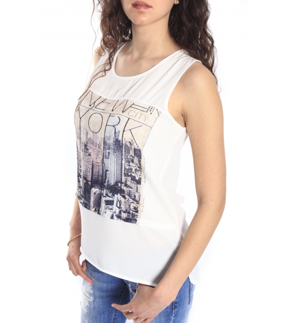 WIYA Top with print Art. W611 MADE IN ITALY