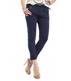 SLIDE OF LIFE Jeans cinos baggy con zip BLU Art. 814257