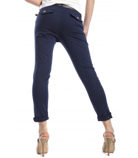 SLIDE OF LIFE Jeans cinos baggy con zip BLU Art. 814257