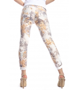 SLIDE OF LIFE Jeans baggy con stampa FANTASY Art.815112/B