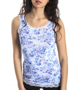 SLIDE OF LIFE T-shirt / Top con stampa LIGHT BLUE art. CP01