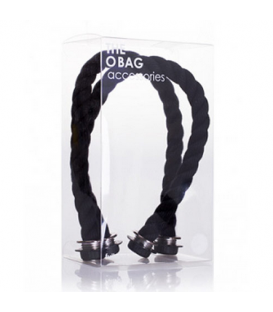 BLACK ROPE SHORT HANDLES O'BAG