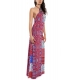 DENNY ROSE long dress in fantasy 46DR12023