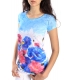 JOIE CLAIR T-shirt con stampa BLU FANTASY Art. MIO221390