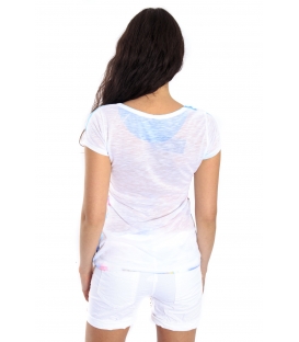 JOIE CLAIR T-shirt con stampa BLU FANTASY Art. MIO221390