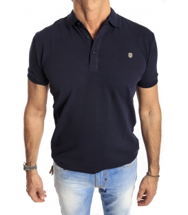 ANTONY MORATO Polo con logo BLU MMKS00497