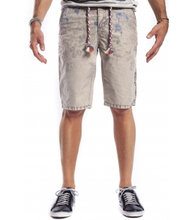 GIANNI LUPO Bermudas with zip FANTASY BEIGE Art. 1257/2