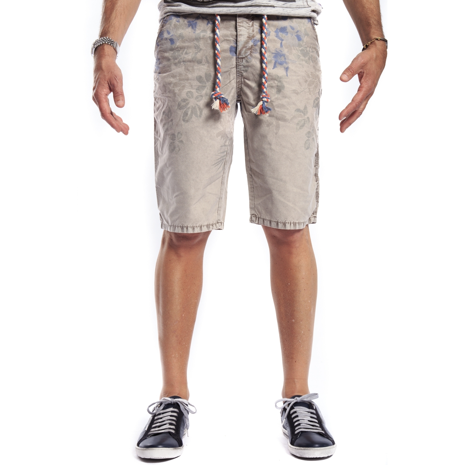 Gianni Lupo Bermudas With Zip Fantasy Beige Art 1257 2