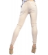 MARYLEY Jeans slim fit Push-up BEIGE Art. B55C 