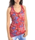 SUSY MIX Top with flowers RED Art. 743