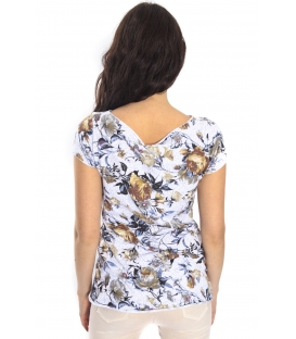 SUSY MIX T-shirt con stampa fiori FANTASY Art. 15489