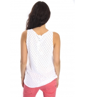 SUSY MIX Top in sangallo BIANCO Art. 1555