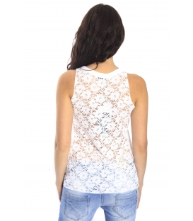 SUSY MIX Top in sangallo WHITE Art. 14006