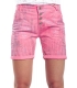 MARYLEY Shorts slim fit FANTASY PINK B67C MADE IN ITALY