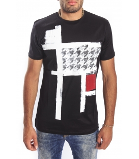 Antony Morato T-shirt con stampa BLACK MMKS00669