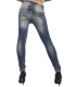 MARYLEY Jeans Boyfriend baggy with rips DENIM Art. B60S/RAV