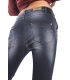 MARYLEY Jeans Boyfriend baggy with rips DENIM Art. B501/G25