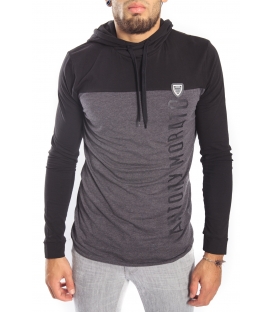 Antony Morato Sweatshirt with hood and logo mmkl00164